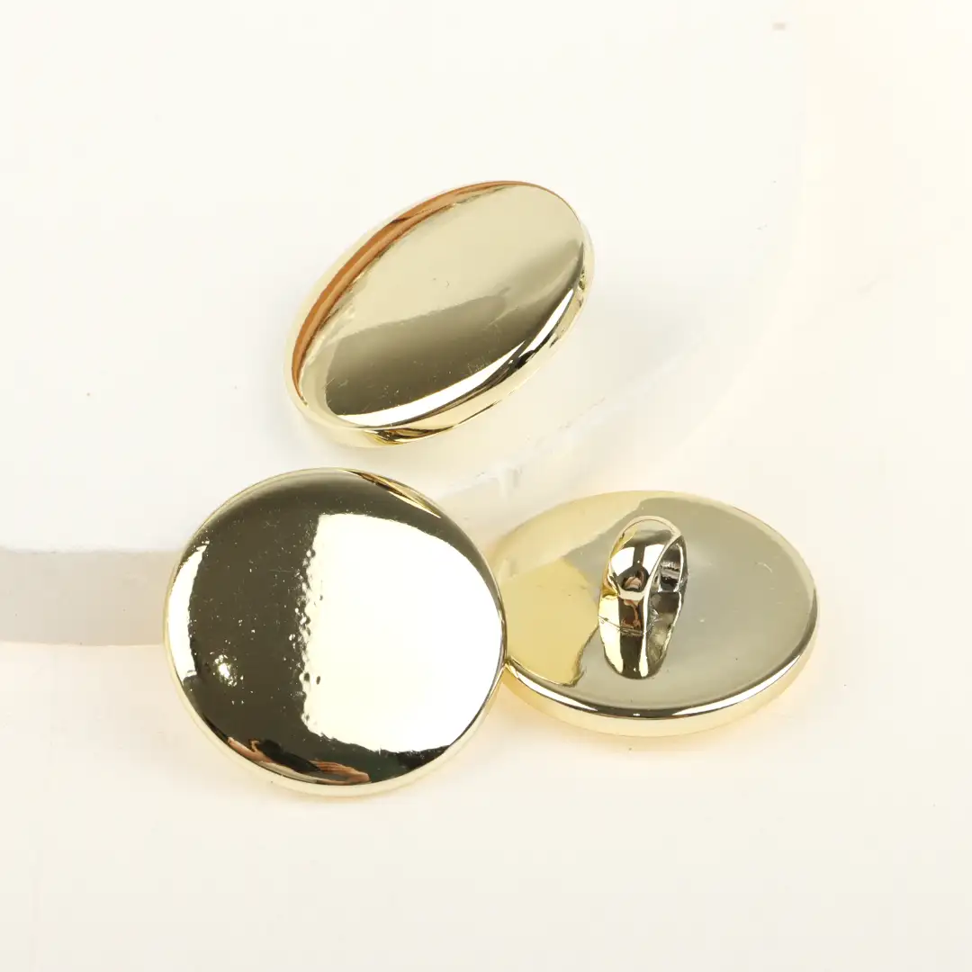 Gold 1 holes Plastic Button for Shirt,Overcoat,Suit buy garments accessories in bulk from China wholesaler at wholesale price free worldwide shipping Alibaba