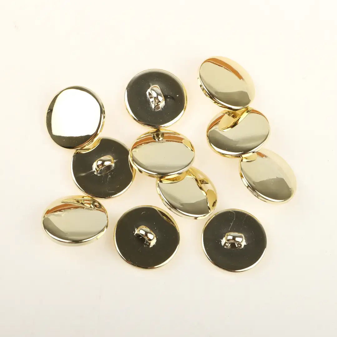 Gold 1 holes Plastic Button for Shirt,Overcoat,Suit buy garments accessories in bulk from China wholesaler at wholesale price free worldwide shipping Alibaba