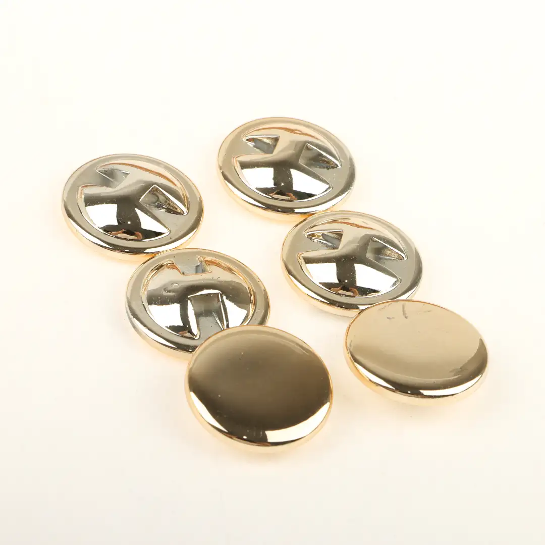 Gold 1 holes Plastic Button for Shirt,Overcoat,Suit buy garments accessories in bulk from China wholesaler at wholesale price free worldwide shipping Alibaba