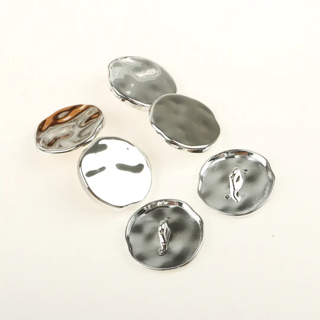 Silver 1 holes Plastic Button for Shirt,Overcoat,Suit buy garments accessories in bulk from China wholesaler at wholesale price free worldwide shipping Alibaba