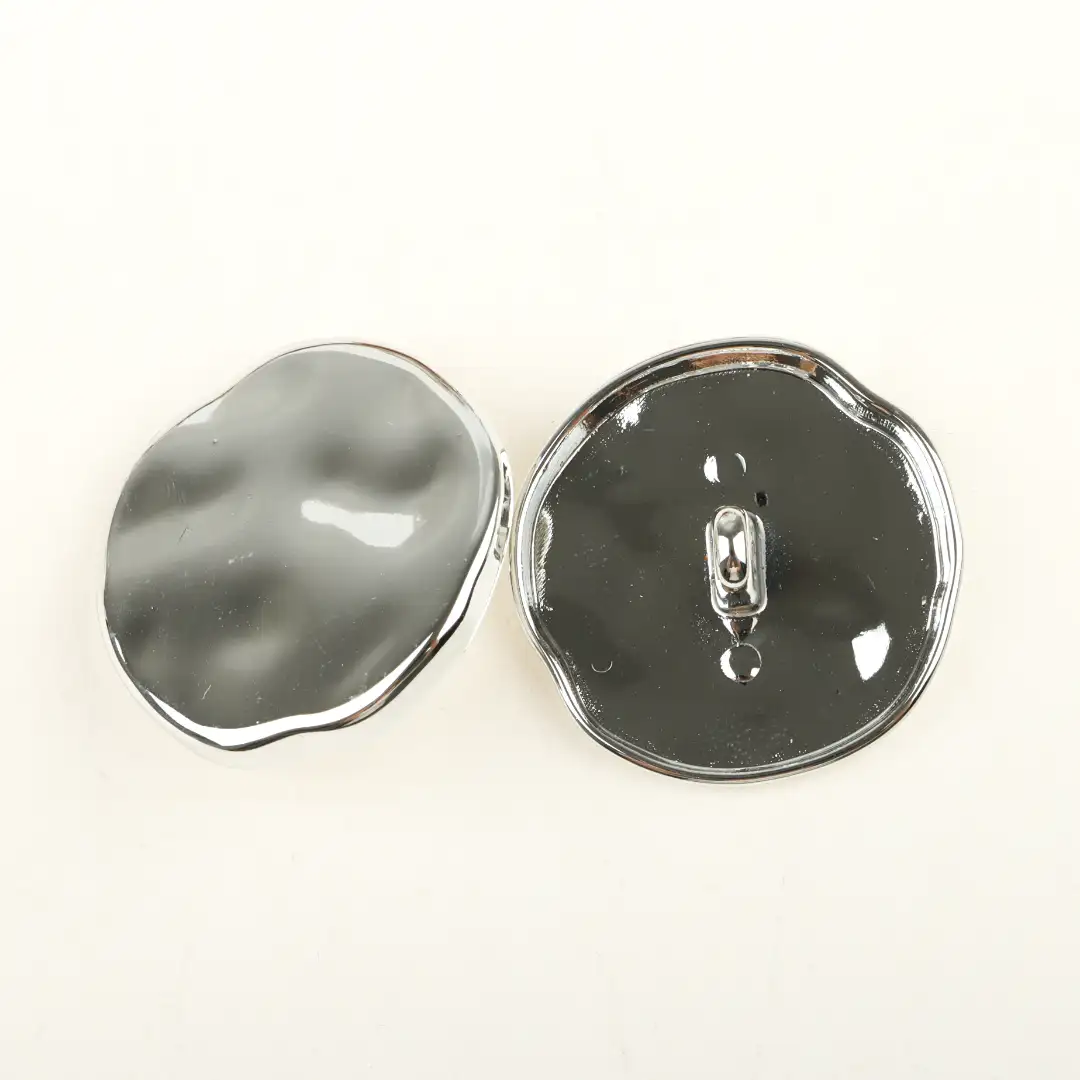 Silver 1 holes Plastic Button for Shirt,Overcoat,Suit buy garments accessories in bulk from China wholesaler at wholesale price free worldwide shipping Alibaba