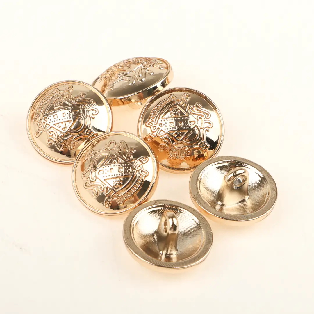 Gold 1 holes Metal Button for Shirt,Overcoat,Suit buy garments accessories in bulk from China wholesaler at wholesale price free worldwide shipping Alibaba