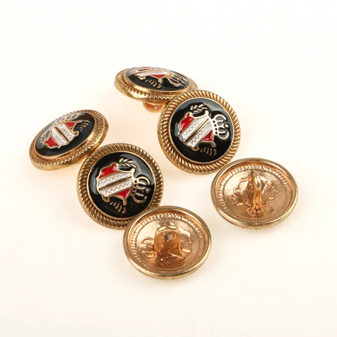 Multicolor 1 holes Metal Button for Shirt,Overcoat,Suit buy garments accessories in bulk from China wholesaler at wholesale price free worldwide shipping Alibaba