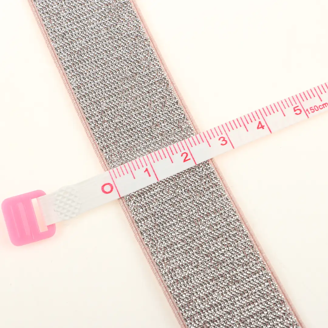 Silver  Polyester Elastic / Tape for Shirt,Overcoat,Suit buy garments accessories in bulk from China wholesaler at wholesale price free worldwide shipping Alibaba