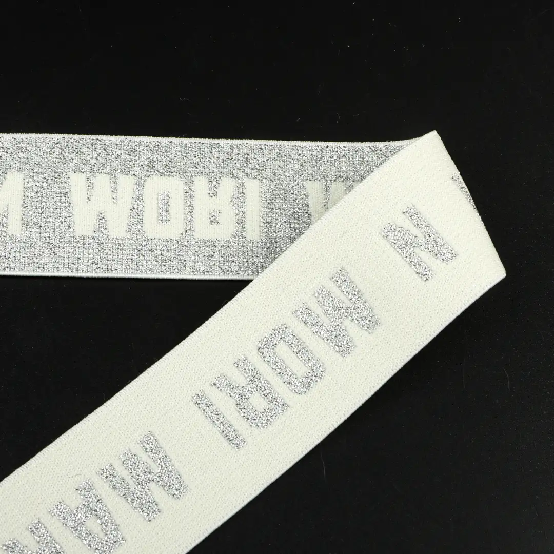 Silver  Polyester Elastic / Tape for Shirt,Overcoat,Suit buy garments accessories in bulk from China wholesaler at wholesale price free worldwide shipping Alibaba