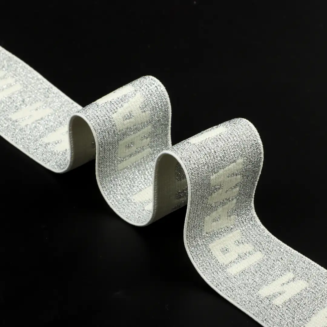 Silver  Polyester Elastic / Tape for Shirt,Overcoat,Suit buy garments accessories in bulk from China wholesaler at wholesale price free worldwide shipping Alibaba