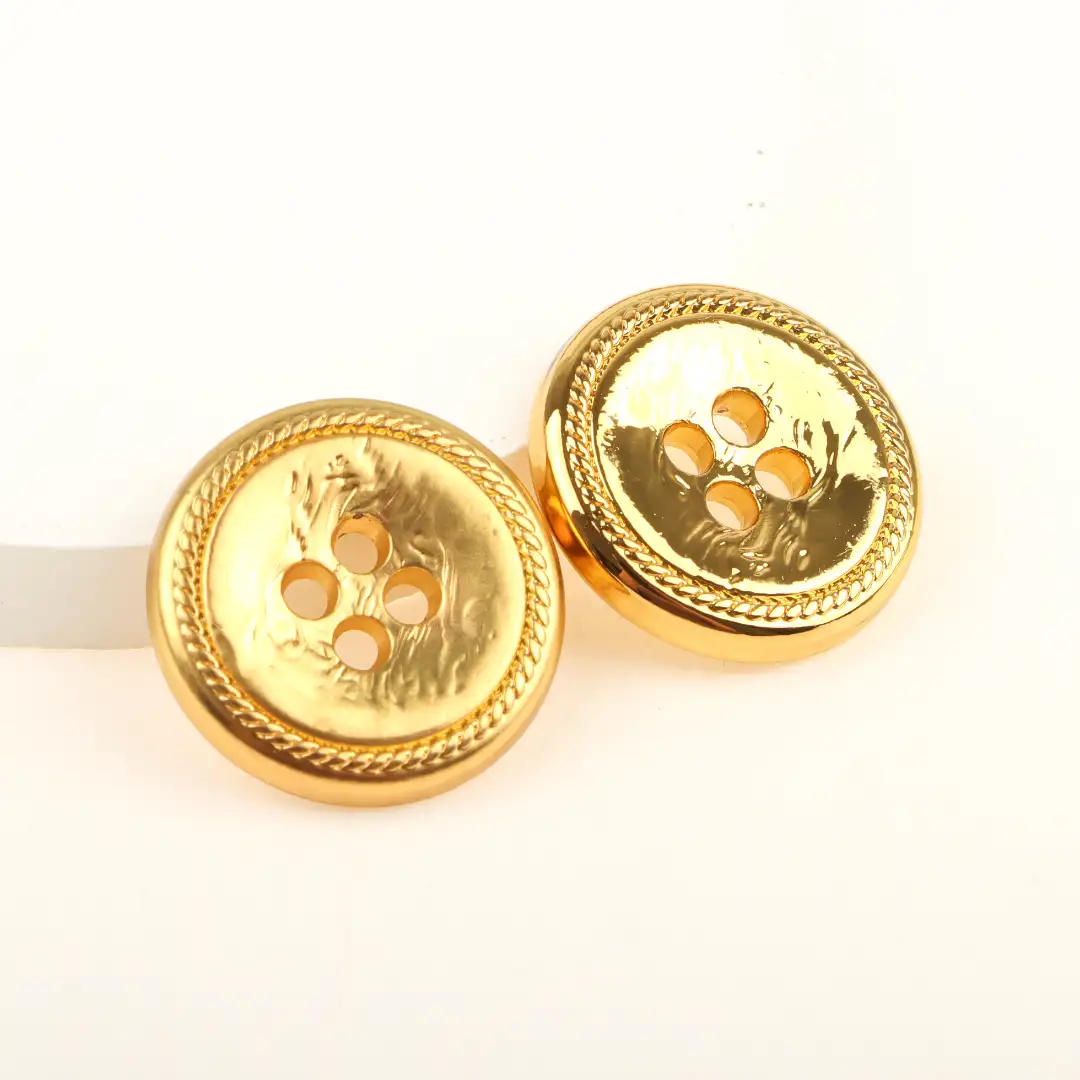 Gold 4 holes Metal Button for Shirt,Overcoat,Suit buy garments accessories in bulk from China wholesaler at wholesale price free worldwide shipping Alibaba