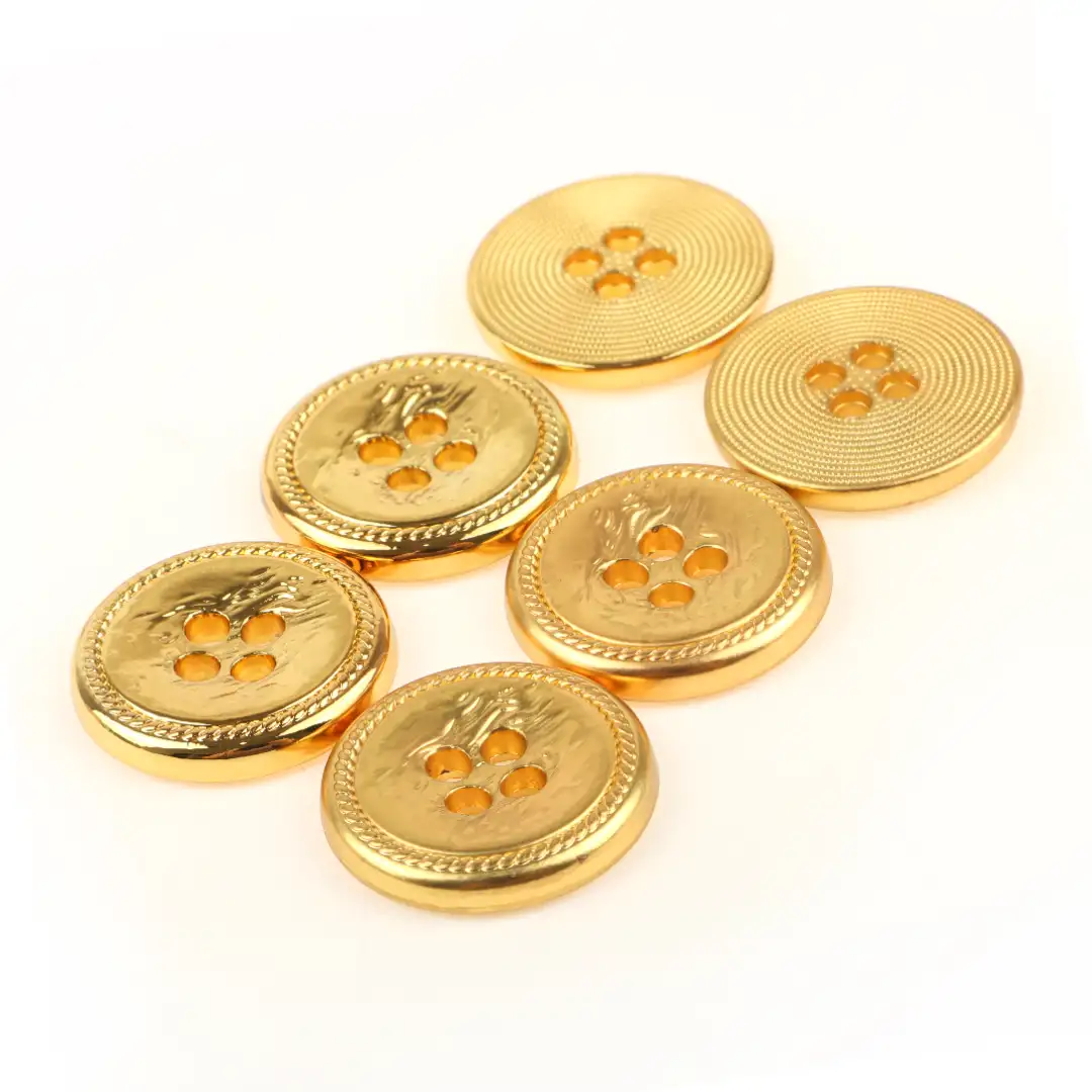 Gold 4 holes Metal Button for Shirt,Overcoat,Suit buy garments accessories in bulk from China wholesaler at wholesale price free worldwide shipping Alibaba
