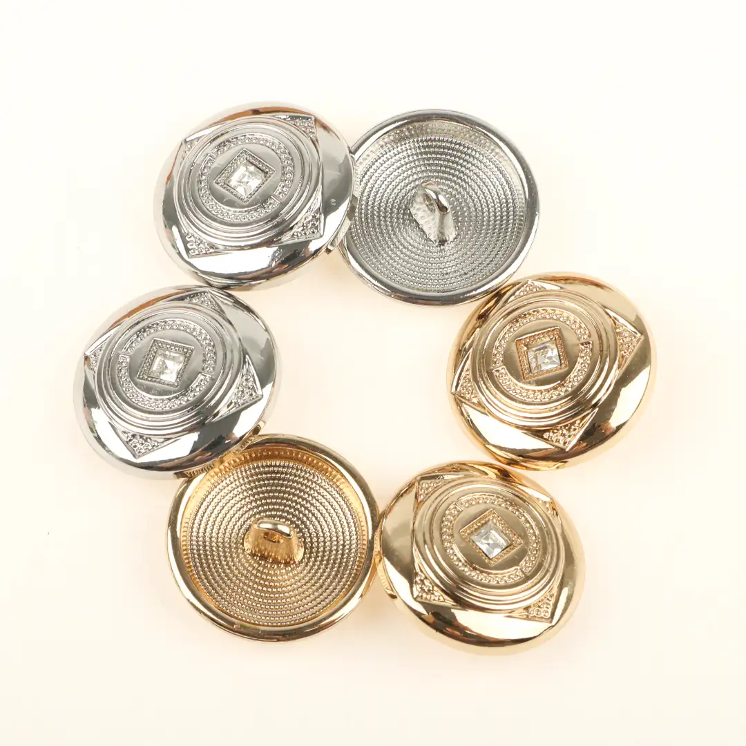 Multicolor 1 holes Metal Button for Shirt,Overcoat,Suit buy garments accessories in bulk from China wholesaler at wholesale price free worldwide shipping Alibaba