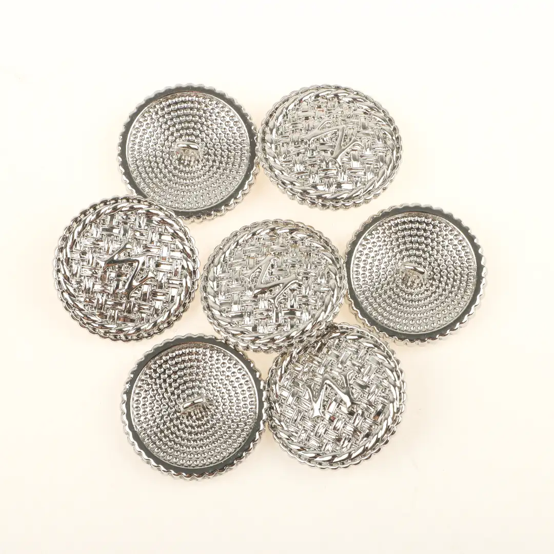 Silver 1 holes Metal Button for Shirt,Overcoat,Suit buy garments accessories in bulk from China wholesaler at wholesale price free worldwide shipping Alibaba