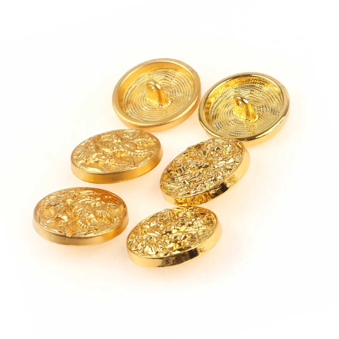 Gold 1 holes Metal Button for Shirt,Overcoat,Suit buy garments accessories in bulk from China wholesaler at wholesale price free worldwide shipping Alibaba