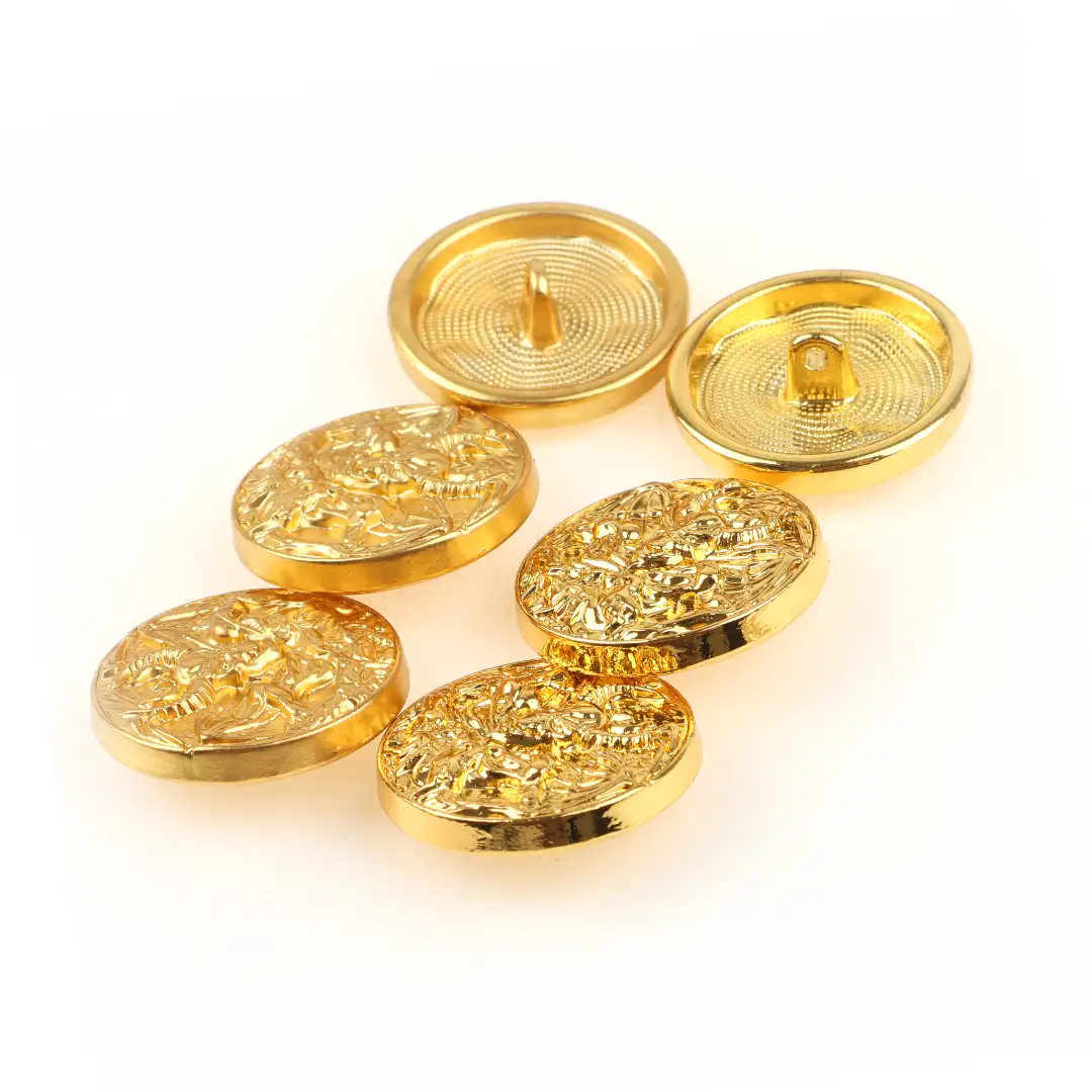 Gold 1 holes Metal Button for Shirt,Overcoat,Suit buy garments accessories in bulk from China wholesaler at wholesale price free worldwide shipping Alibaba