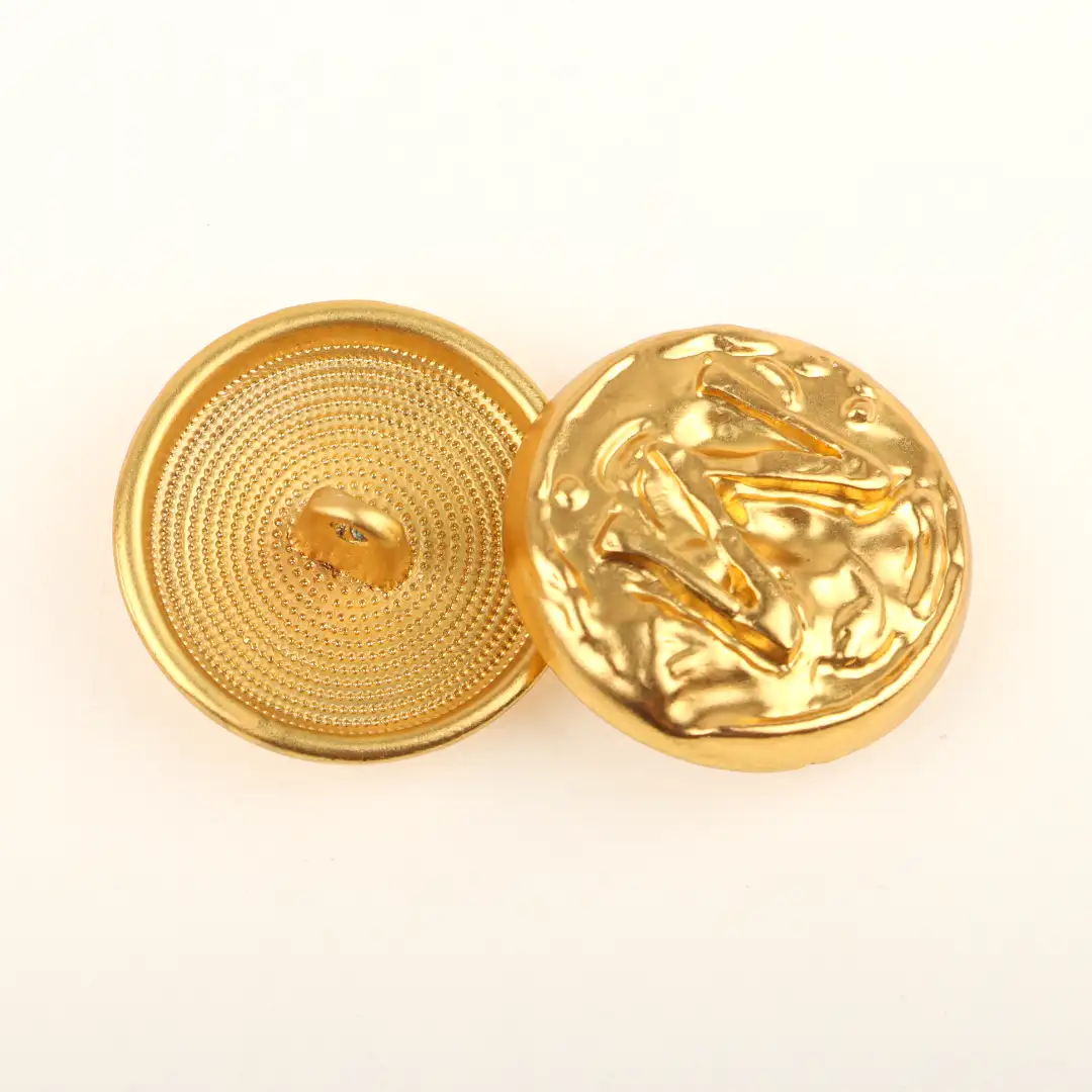 Gold 1 holes Metal Button for Shirt,Overcoat,Suit buy garments accessories in bulk from China wholesaler at wholesale price free worldwide shipping Alibaba