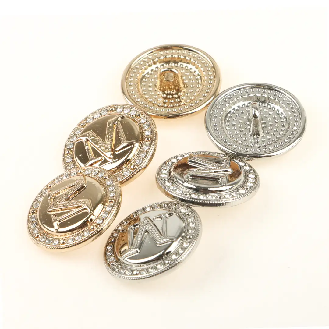 Multicolor 1 holes Metal Button for Shirt,Overcoat,Suit buy garments accessories in bulk from China wholesaler at wholesale price free worldwide shipping Alibaba