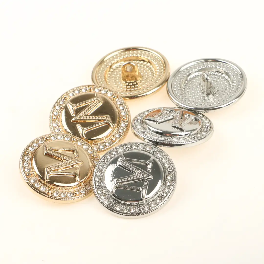 Multicolor 1 holes Metal Button for Shirt,Overcoat,Suit buy garments accessories in bulk from China wholesaler at wholesale price free worldwide shipping Alibaba