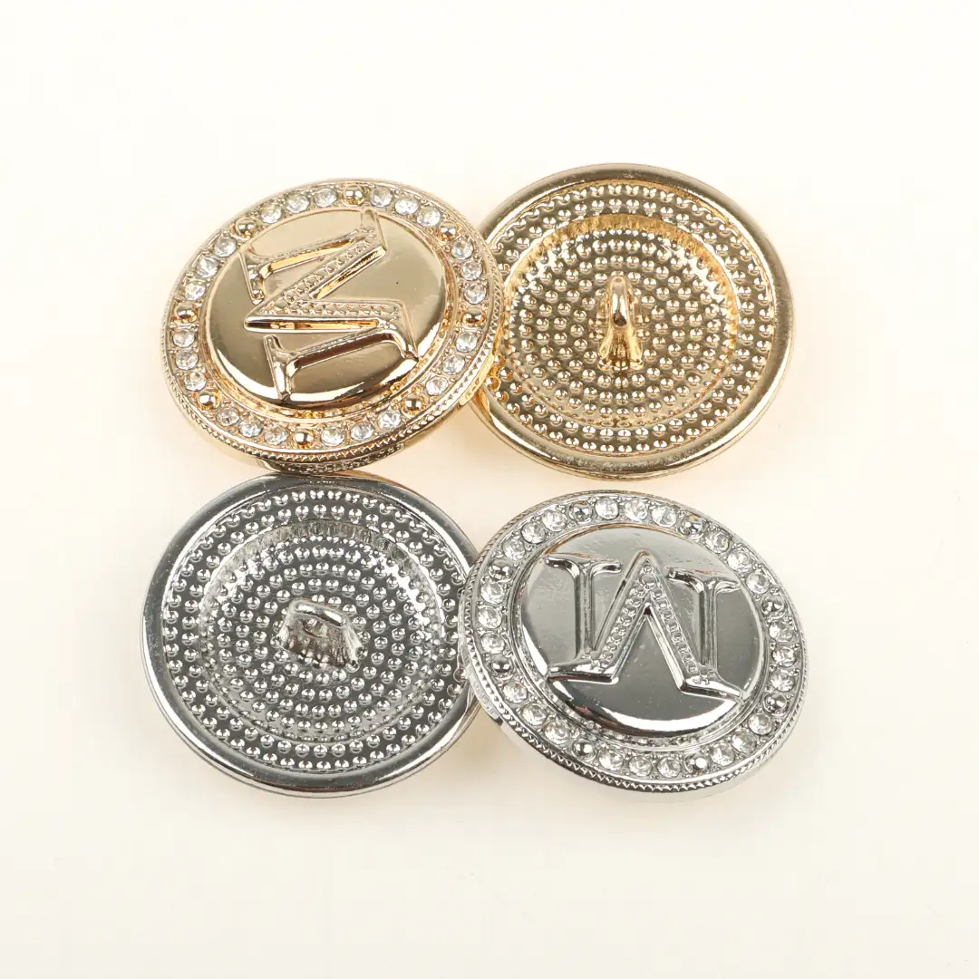 Multicolor 1 holes Metal Button for Shirt,Overcoat,Suit buy garments accessories in bulk from China wholesaler at wholesale price free worldwide shipping Alibaba