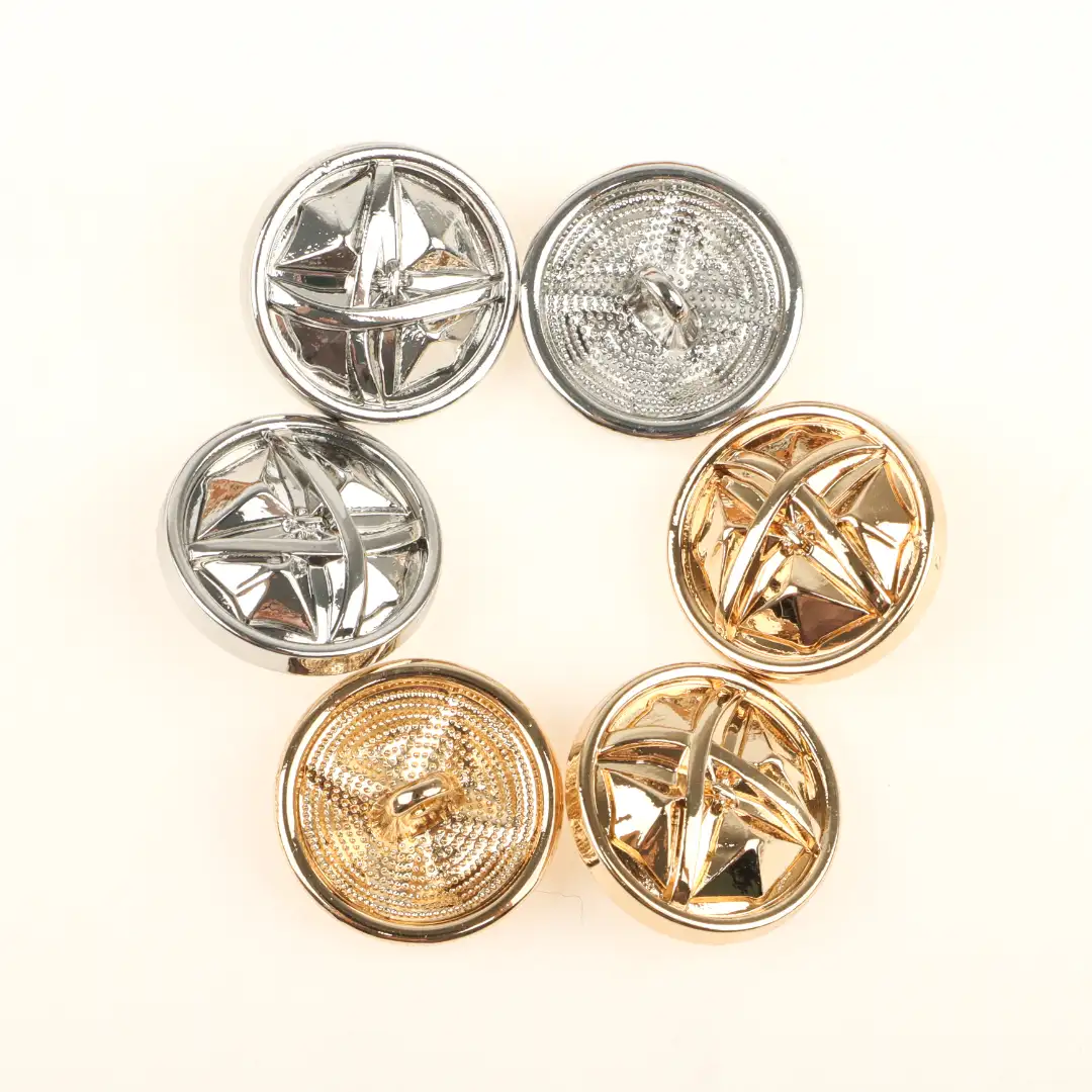 Multicolor 1 holes Metal Button for Shirt,Overcoat,Suit buy garments accessories in bulk from China wholesaler at wholesale price free worldwide shipping Alibaba