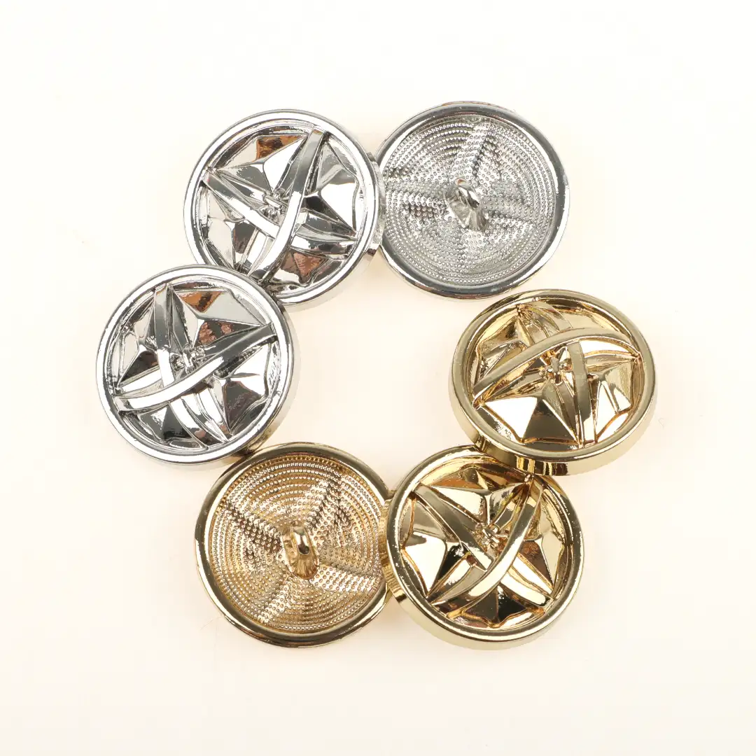 Multicolor 1 holes Metal Button for Shirt,Overcoat,Suit buy garments accessories in bulk from China wholesaler at wholesale price free worldwide shipping Alibaba