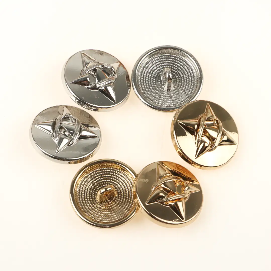 Multicolor 1 holes Metal Button for Shirt,Overcoat,Suit buy garments accessories in bulk from China wholesaler at wholesale price free worldwide shipping Alibaba