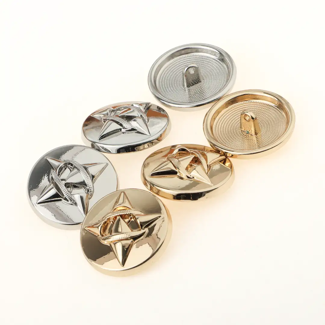 Multicolor 1 holes Metal Button for Shirt,Overcoat,Suit buy garments accessories in bulk from China wholesaler at wholesale price free worldwide shipping Alibaba