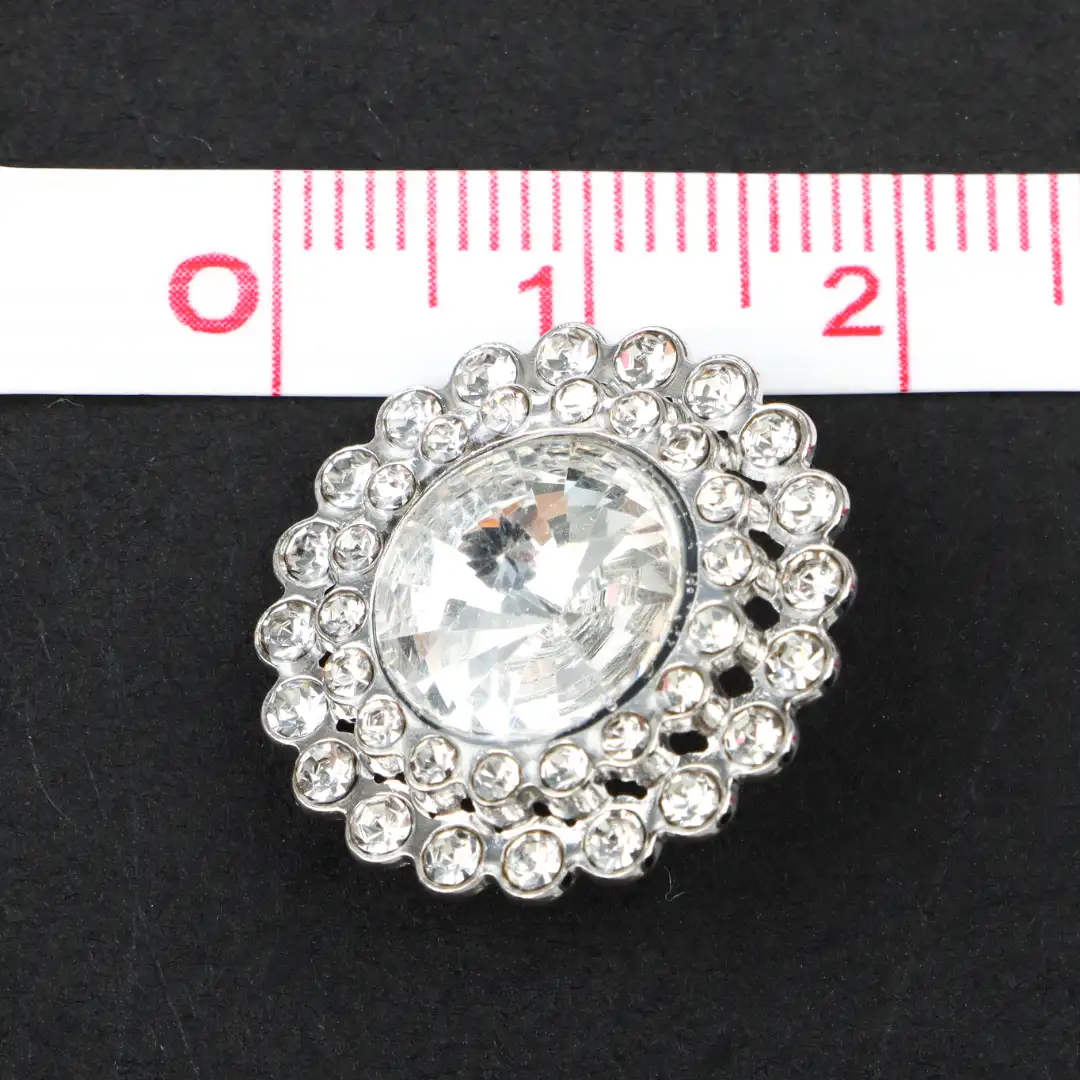 Silver 1 holes Metal Button for Overcoat buy garments accessories in bulk from China wholesaler at wholesale price free worldwide shipping Alibaba