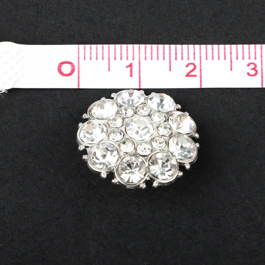 Silver 1 holes Metal Button for Overcoat buy garments accessories in bulk from China wholesaler at wholesale price free worldwide shipping Alibaba