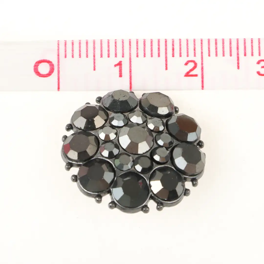 Black 1 holes Metal Button for Overcoat buy garments accessories in bulk from China wholesaler at wholesale price free worldwide shipping Alibaba