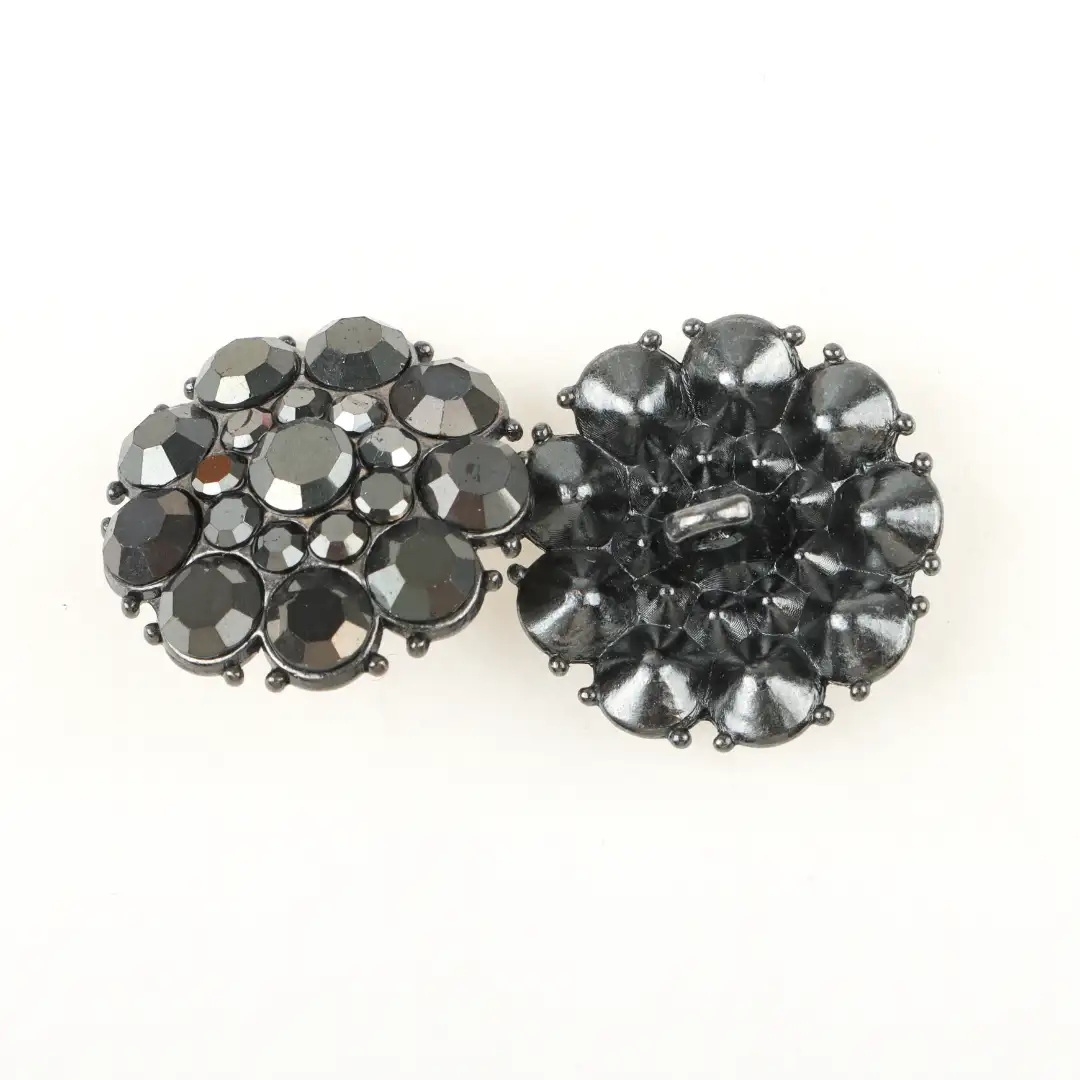 Black 1 holes Metal Button for Overcoat buy garments accessories in bulk from China wholesaler at wholesale price free worldwide shipping Alibaba
