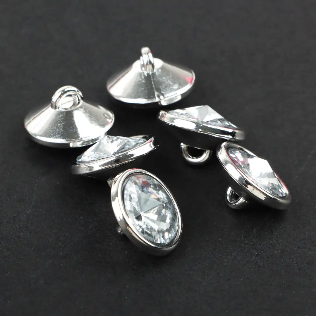 Silver 1 holes Plastic Button for T-Shirt buy garments accessories in bulk from China wholesaler at wholesale price free worldwide shipping Alibaba