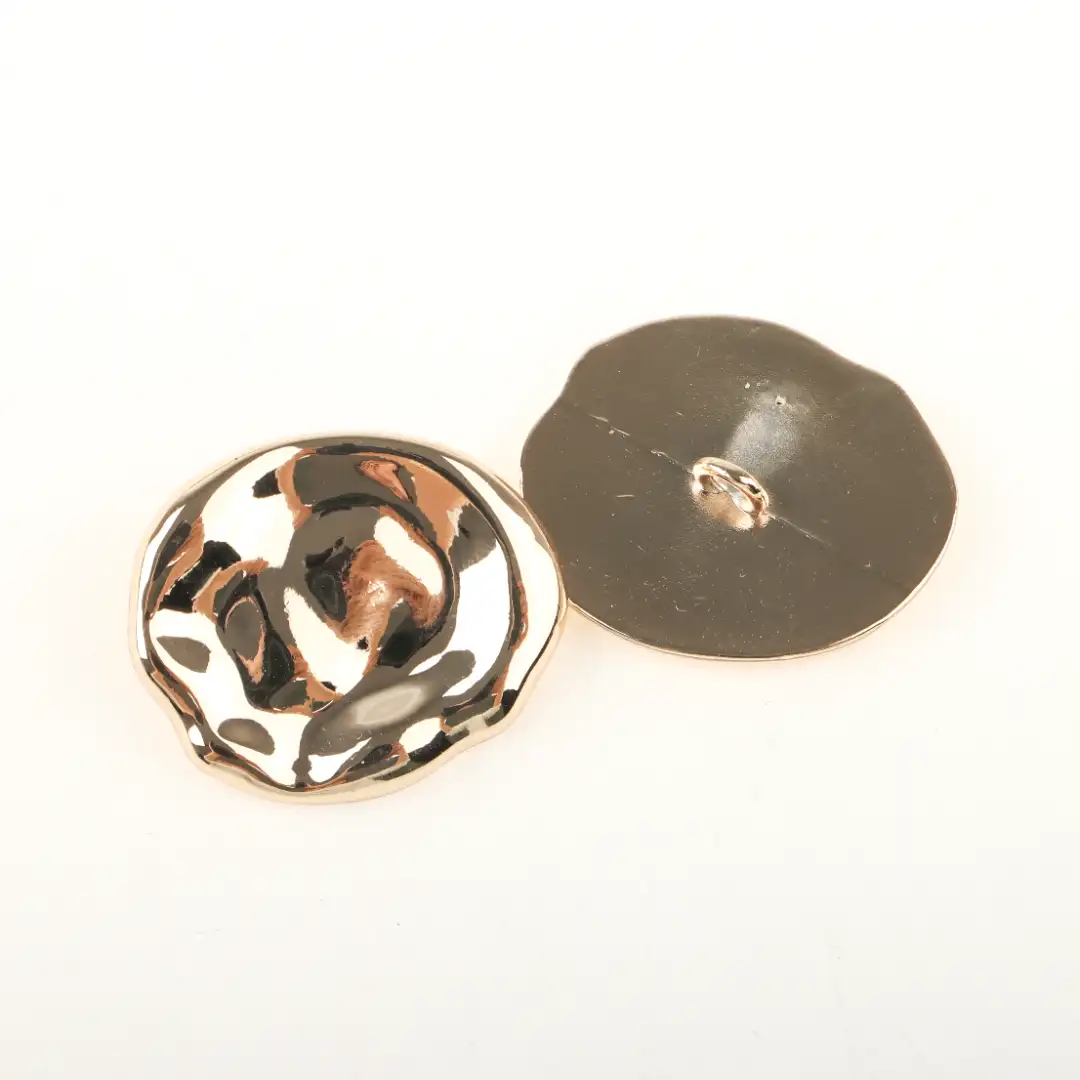 Gold 1 holes Metal Button for Overcoat buy garments accessories in bulk from China wholesaler at wholesale price free worldwide shipping Alibaba