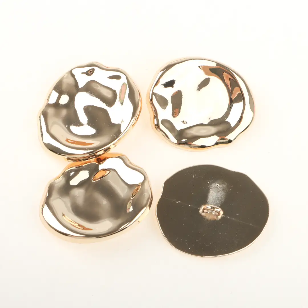 Gold 1 holes Metal Button for Overcoat buy garments accessories in bulk from China wholesaler at wholesale price free worldwide shipping Alibaba