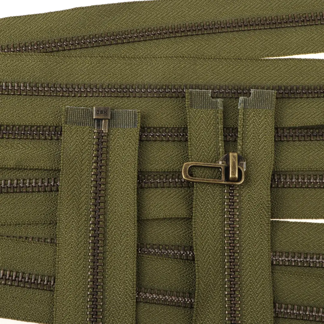 Green Open Metal Zippers Zipper for Overcoat buy garments accessories in bulk from China wholesaler at wholesale price free worldwide shipping Alibaba