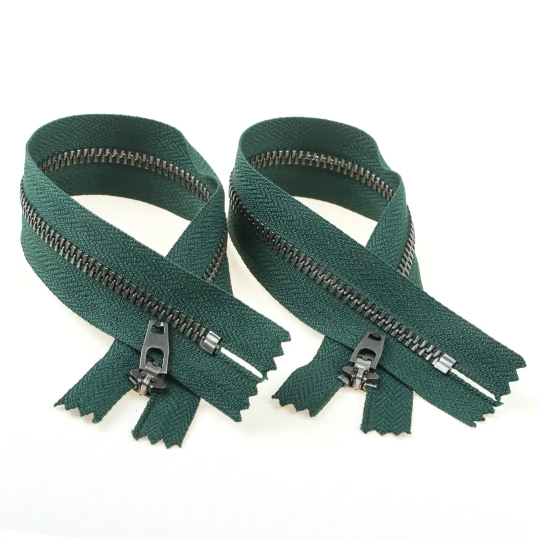 Blue Close Metal Zippers Zipper for Overcoat buy garments accessories in bulk from China wholesaler at wholesale price free worldwide shipping Alibaba