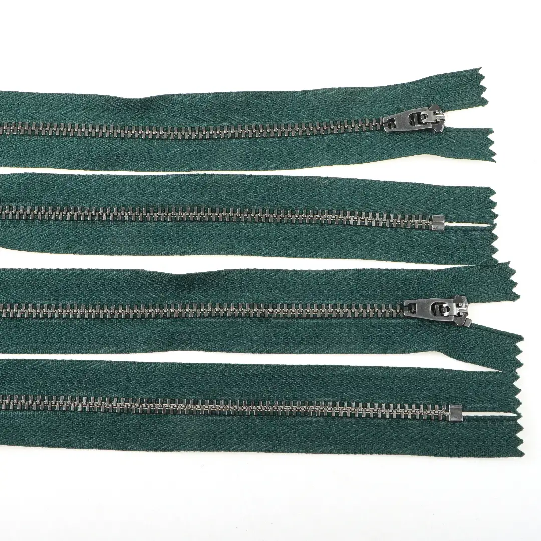 Blue Close Metal Zippers Zipper for Overcoat buy garments accessories in bulk from China wholesaler at wholesale price free worldwide shipping Alibaba