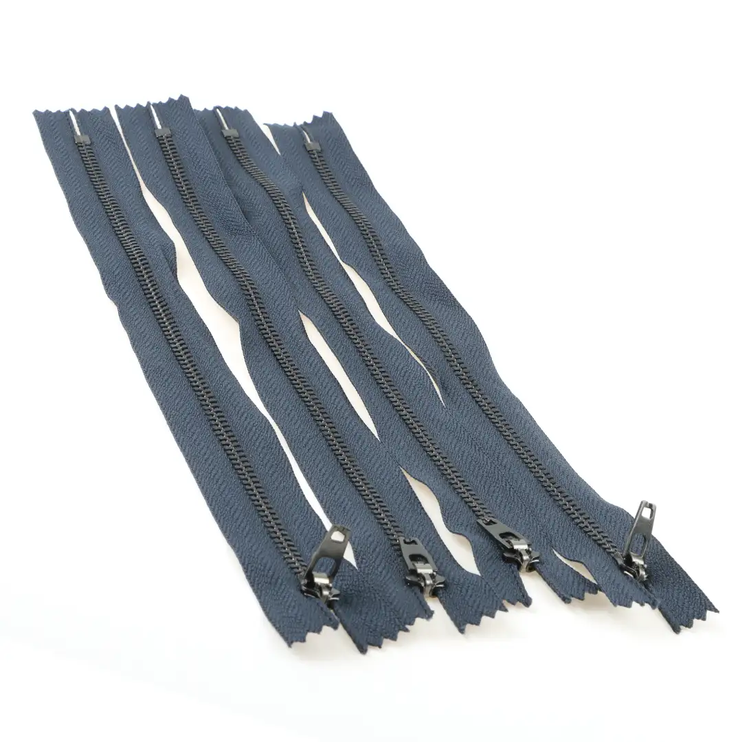 Gray Close Metal Zippers Zipper for Overcoat buy garments accessories in bulk from China wholesaler at wholesale price free worldwide shipping Alibaba