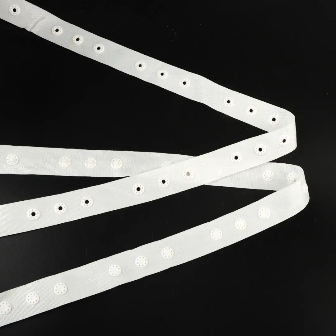 White  Polyester Elastic / Tape for Jump suit buy garments accessories in bulk from China wholesaler at wholesale price free worldwide shipping Alibaba