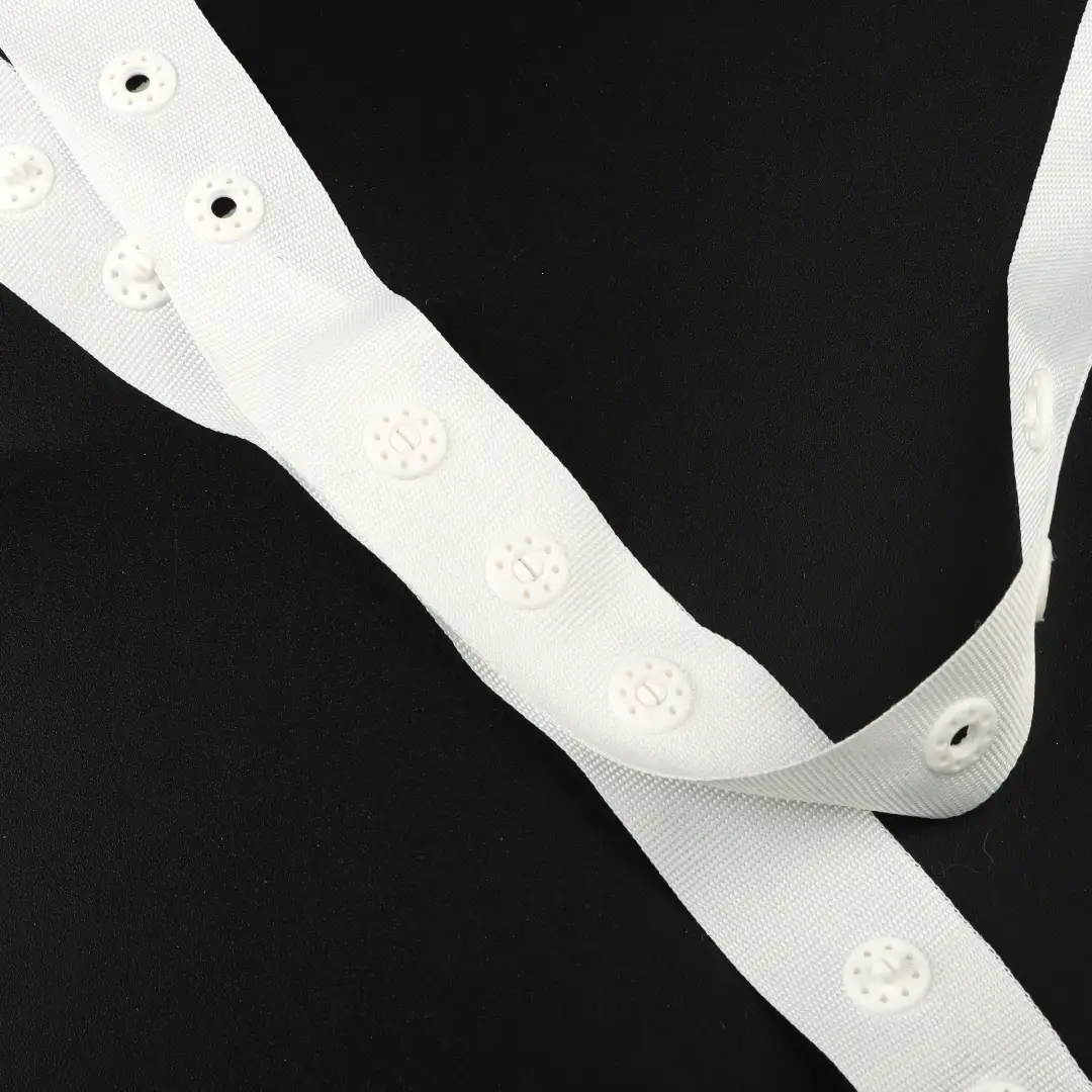 White  Polyester Elastic / Tape for Jump suit buy garments accessories in bulk from China wholesaler at wholesale price free worldwide shipping Alibaba