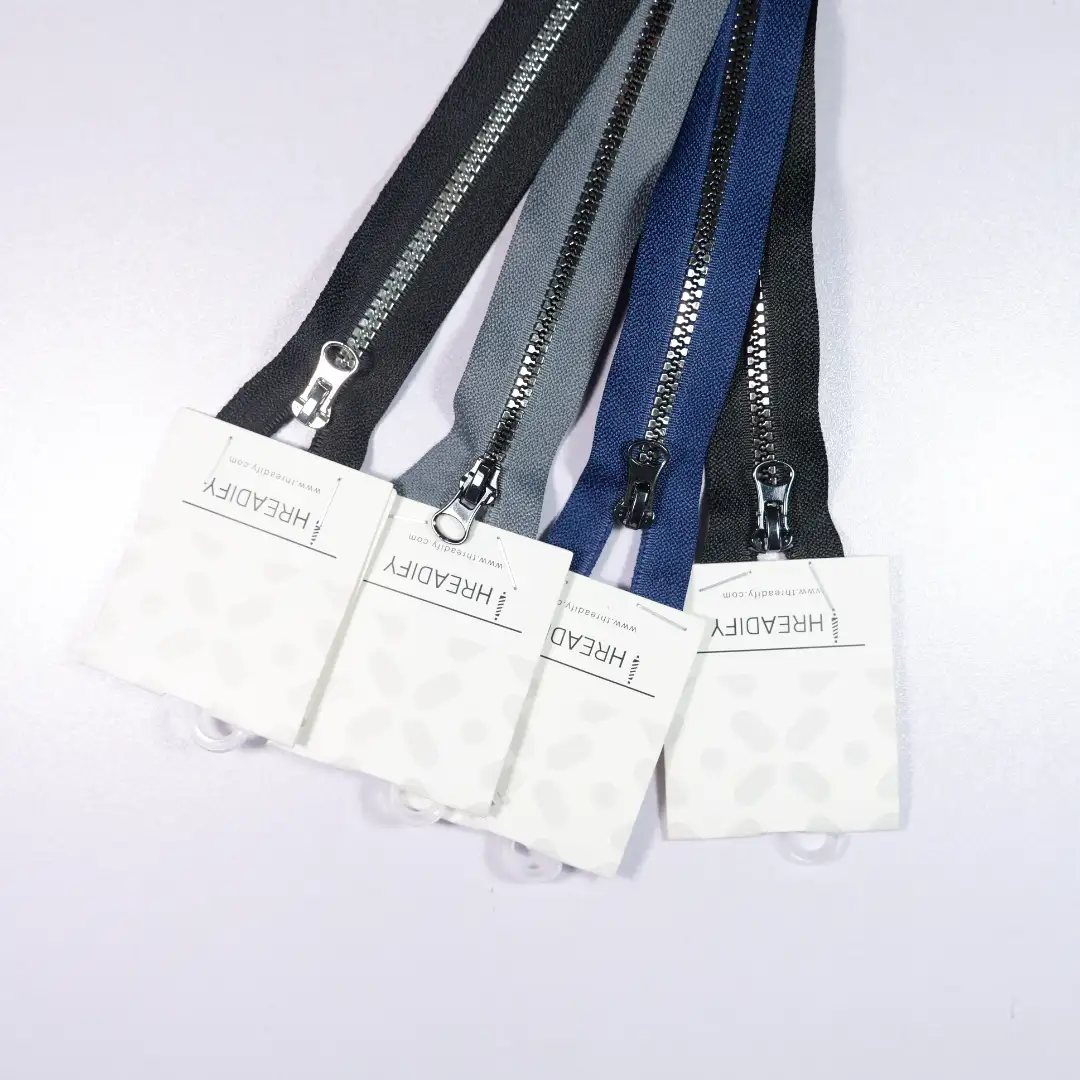 grey Open Plastic Zipper for Interlining buy garments accessories in bulk from China wholesaler at wholesale price free worldwide shipping Alibaba