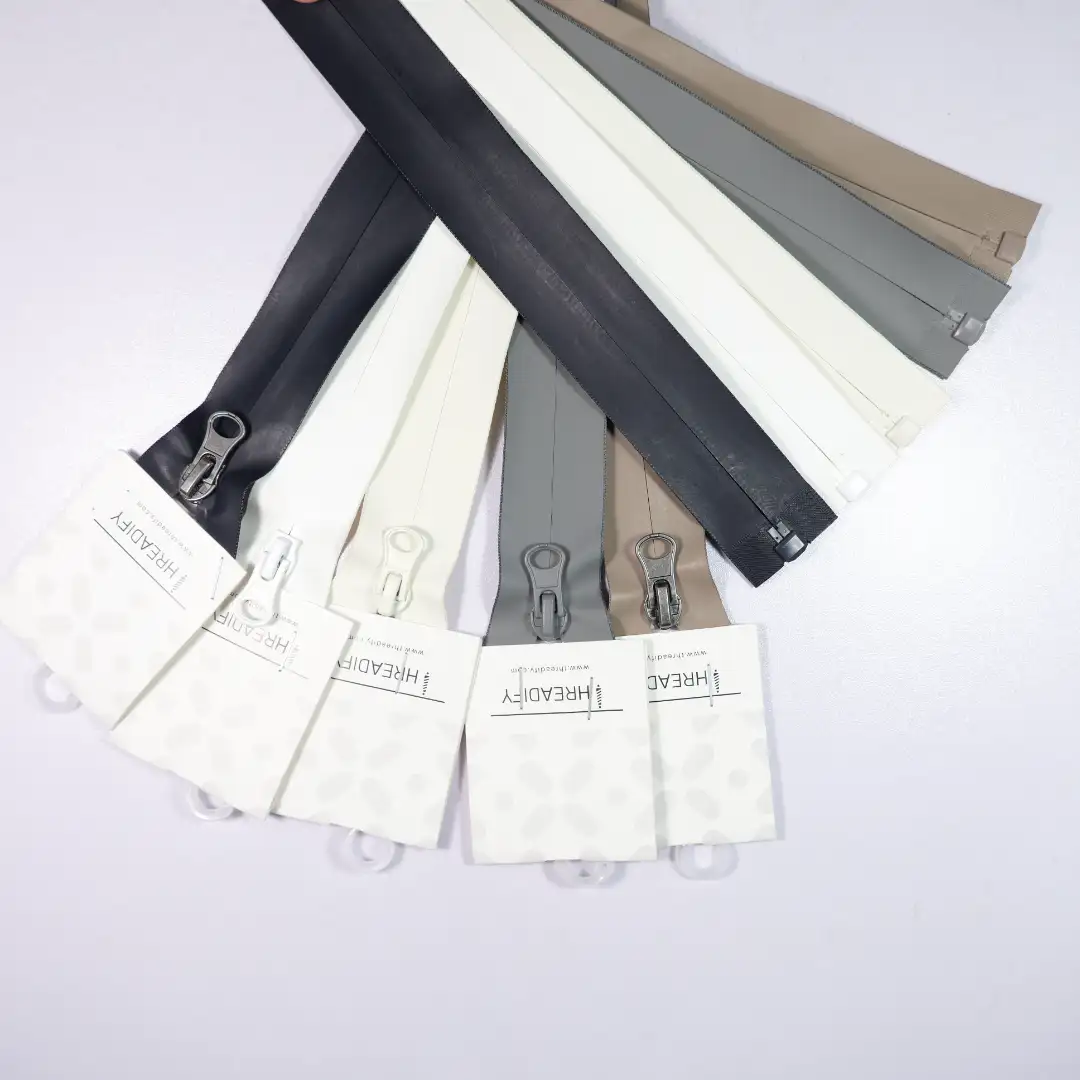 Brown Open Plastic Zipper for Interlining buy garments accessories in bulk from China wholesaler at wholesale price free worldwide shipping Alibaba