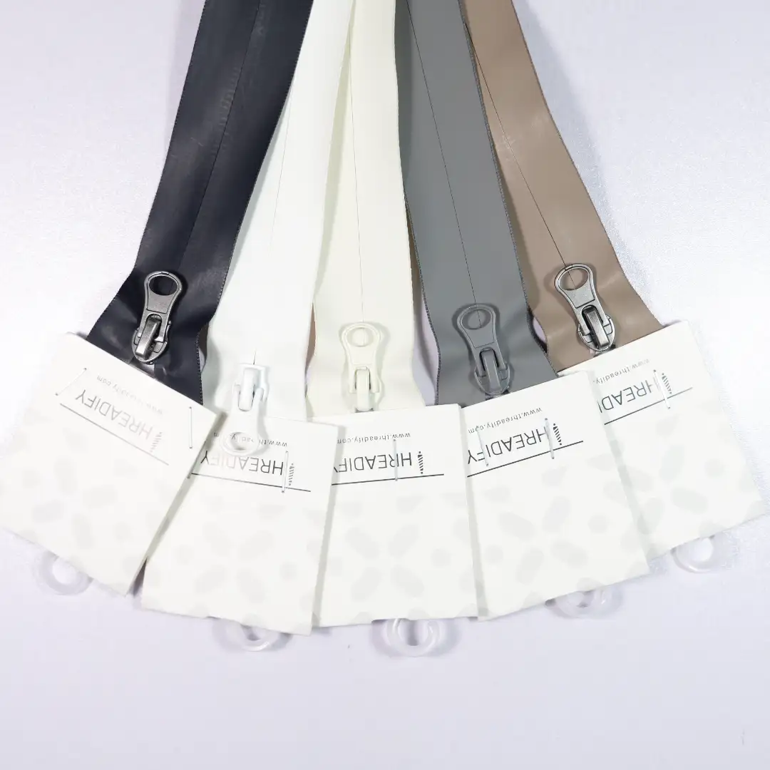 Brown Open Plastic Zipper for Interlining buy garments accessories in bulk from China wholesaler at wholesale price free worldwide shipping Alibaba