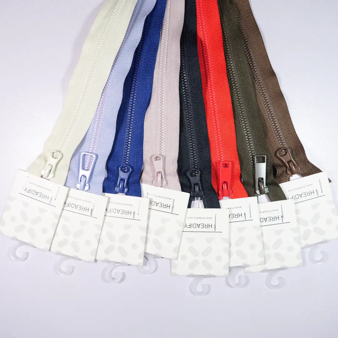 grey Open Plastic Zipper for Interlining buy garments accessories in bulk from China wholesaler at wholesale price free worldwide shipping Alibaba