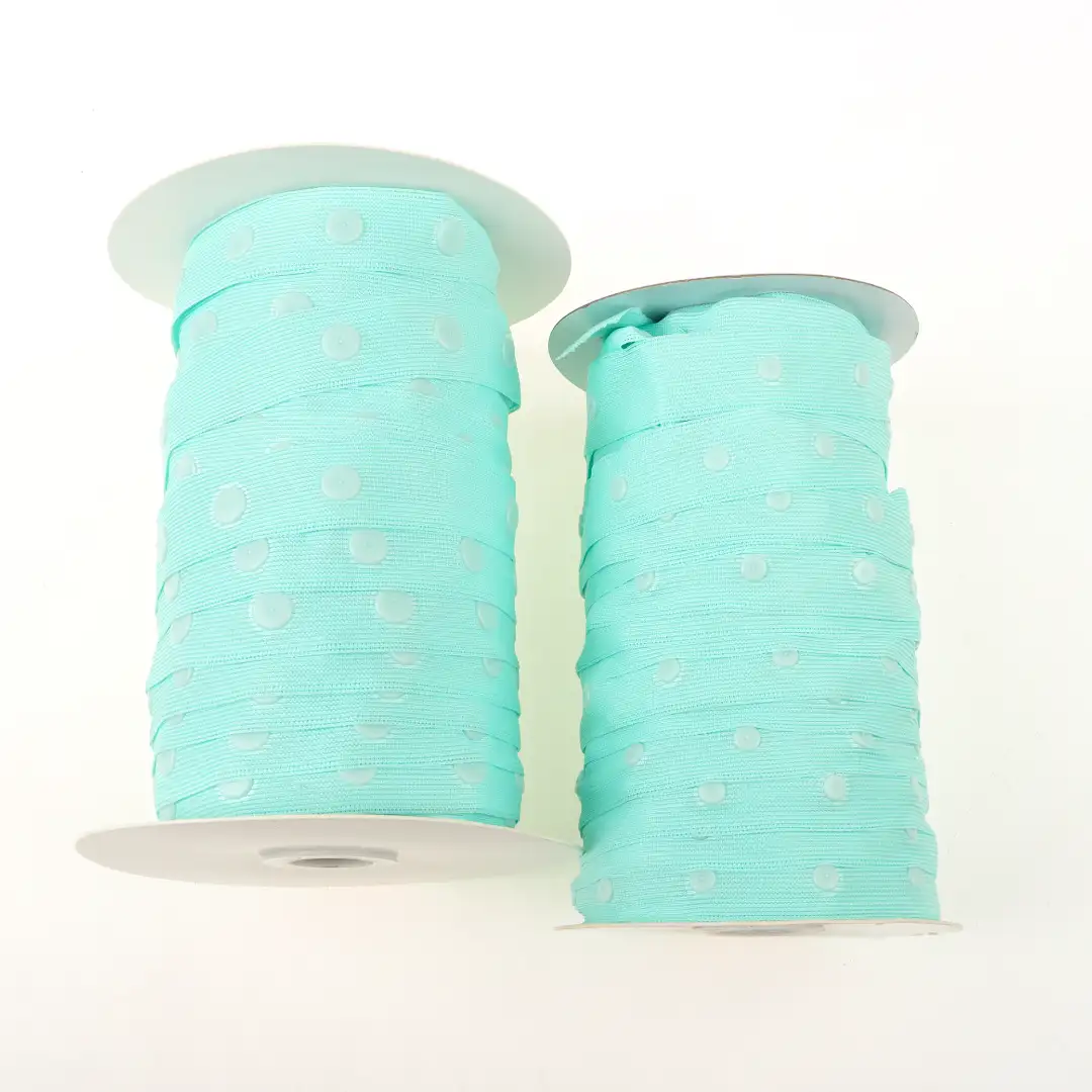 Blue  Polyester Elastic / Tape for Jump suit buy garments accessories in bulk from China wholesaler at wholesale price free worldwide shipping Alibaba