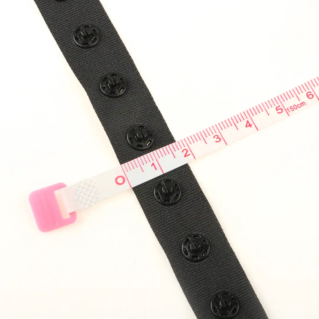 Black  Polyester Elastic / Tape for Jump suit buy garments accessories in bulk from China wholesaler at wholesale price free worldwide shipping Alibaba