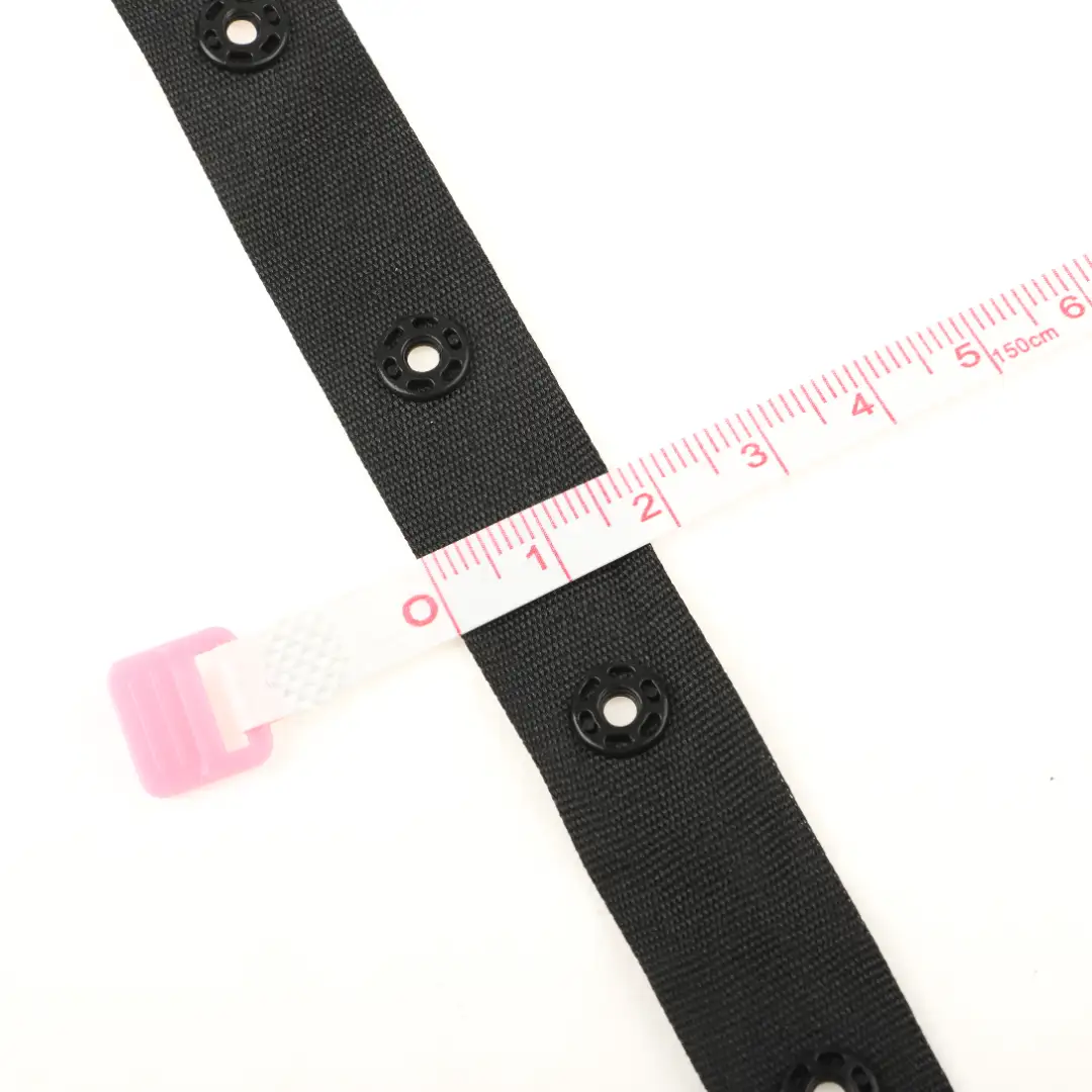 Black  Polyester Elastic / Tape for Jump suit buy garments accessories in bulk from China wholesaler at wholesale price free worldwide shipping Alibaba