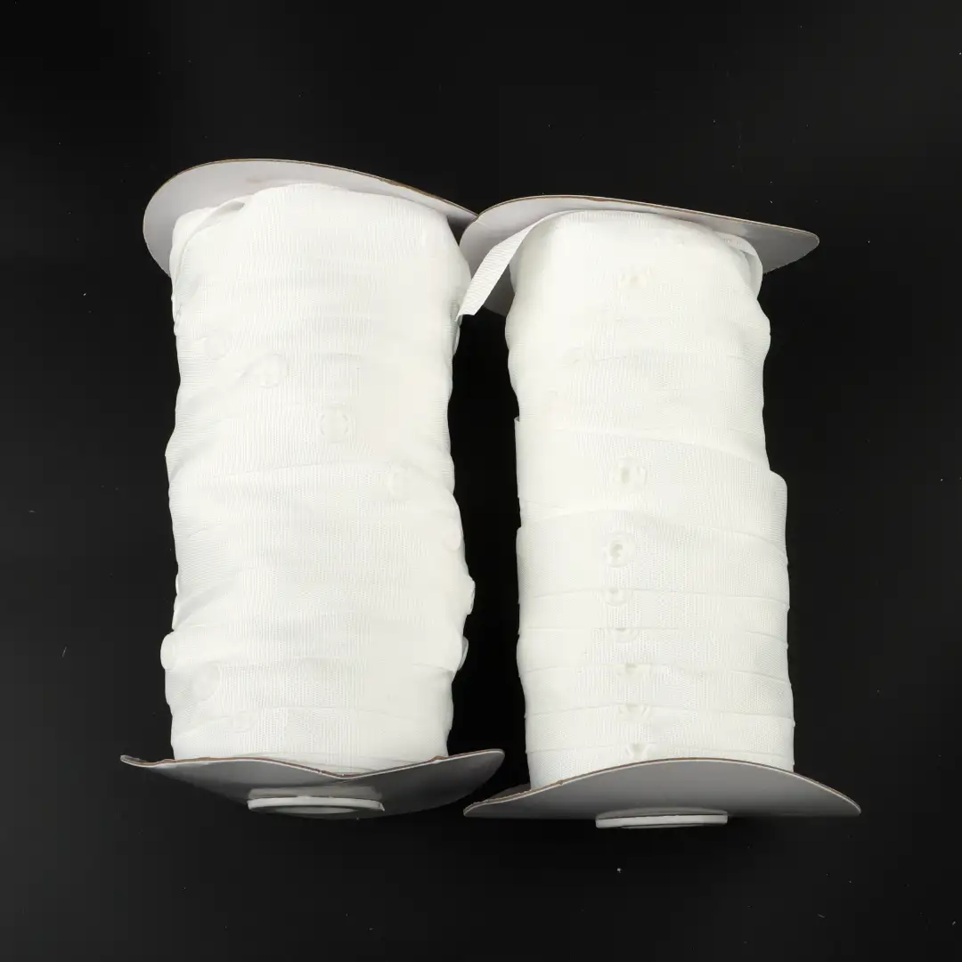 White  Polyester Elastic / Tape for Jump suit buy garments accessories in bulk from China wholesaler at wholesale price free worldwide shipping Alibaba