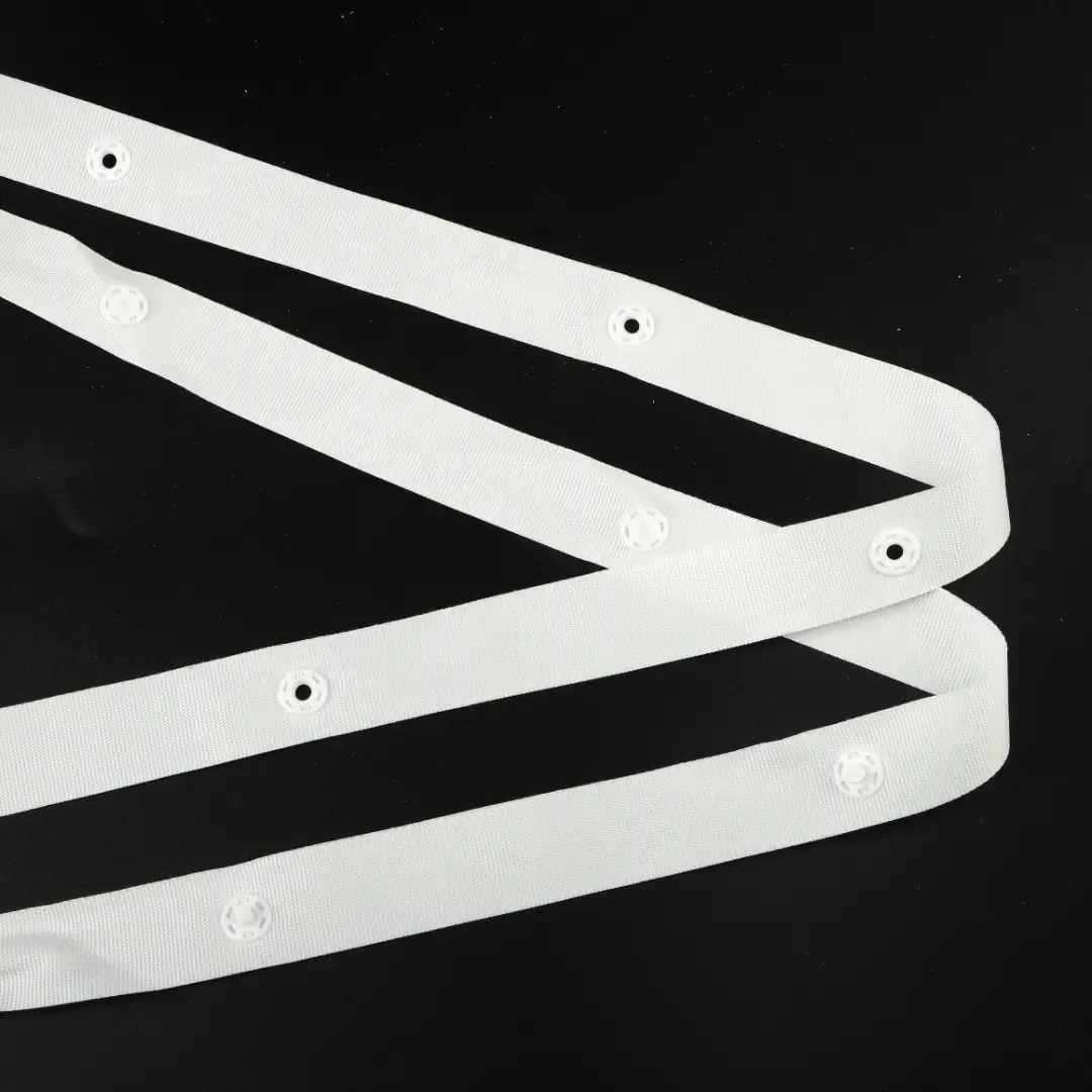 White  Polyester Elastic / Tape for Jump suit buy garments accessories in bulk from China wholesaler at wholesale price free worldwide shipping Alibaba