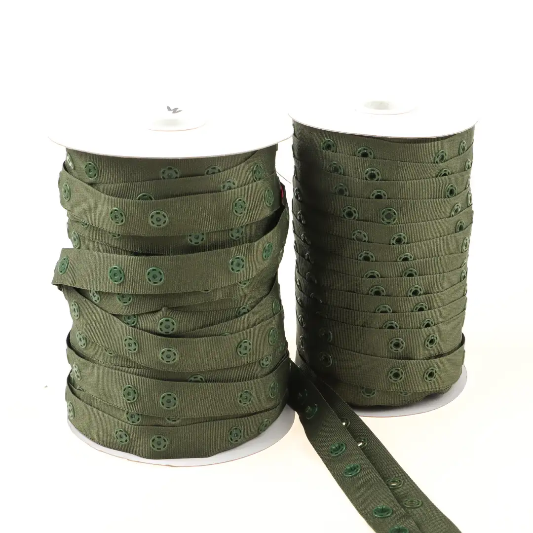 Green  Polyester Elastic / Tape for Jump suit buy garments accessories in bulk from China wholesaler at wholesale price free worldwide shipping Alibaba