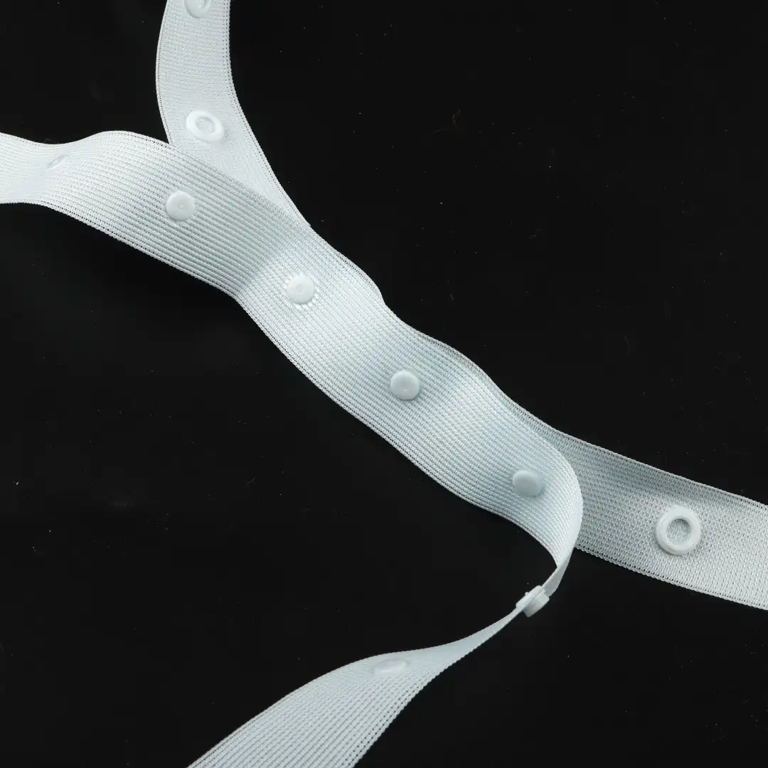 Blue  Polyester Elastic / Tape for Jump suit buy garments accessories in bulk from China wholesaler at wholesale price free worldwide shipping Alibaba