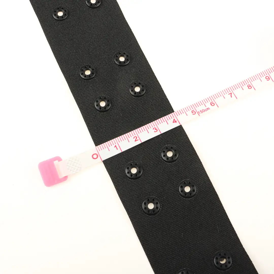 Black  Polyester Elastic / Tape for Jump suit buy garments accessories in bulk from China wholesaler at wholesale price free worldwide shipping Alibaba