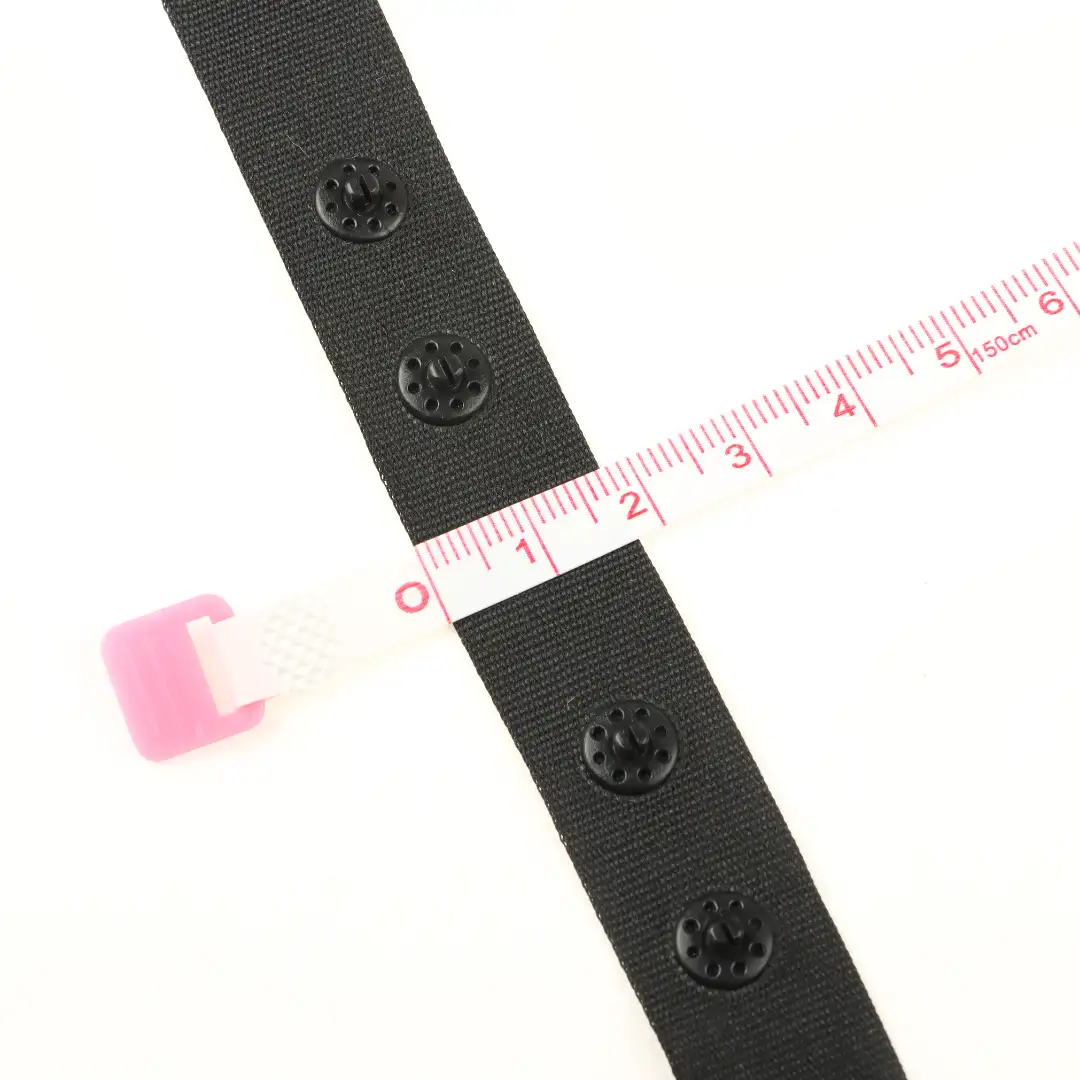 Black  Polyester Elastic / Tape for Jump suit buy garments accessories in bulk from China wholesaler at wholesale price free worldwide shipping Alibaba